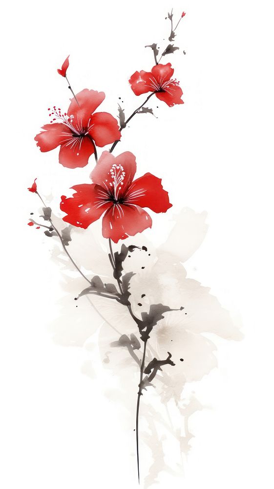 Hibiscus flower blossom nature.