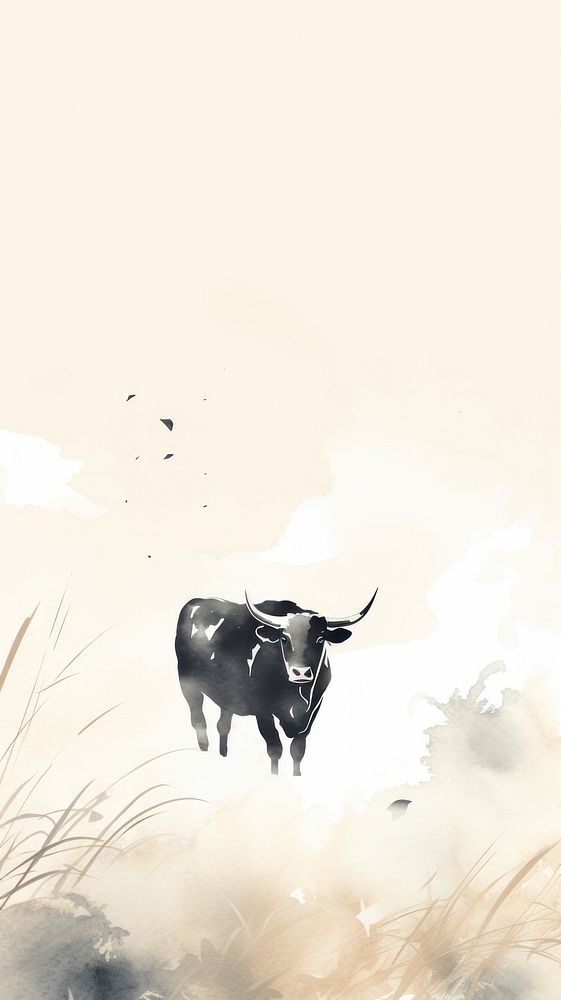 Livestock agriculture wildlife buffalo.