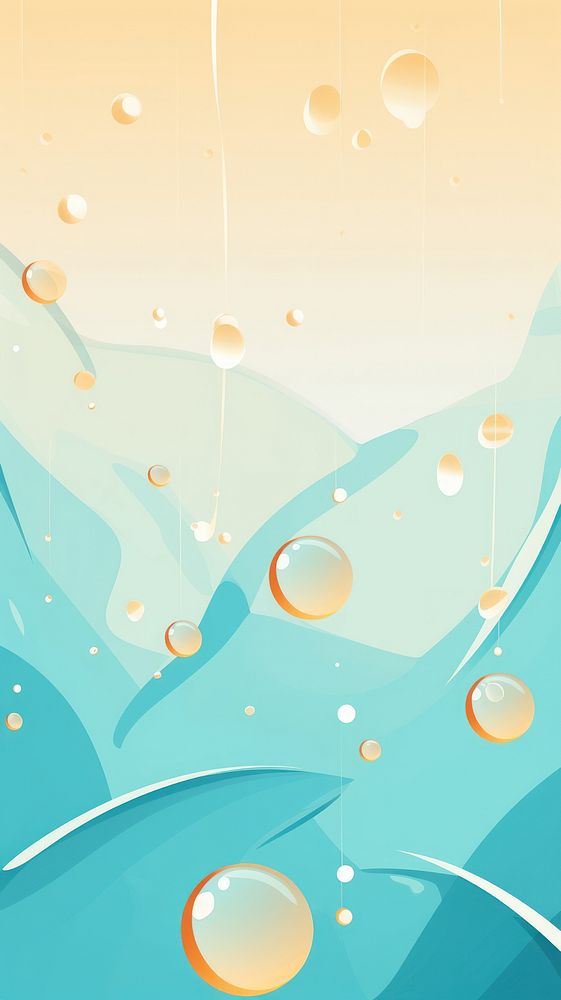 Water with drops abstract pattern backgrounds. AI generated Image by rawpixel.