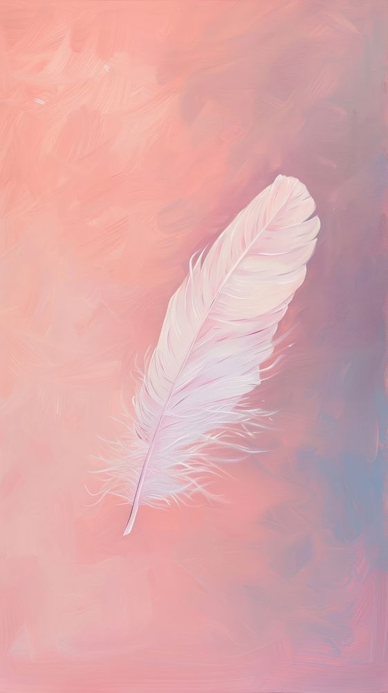 Painting feather lightweight backgrounds.