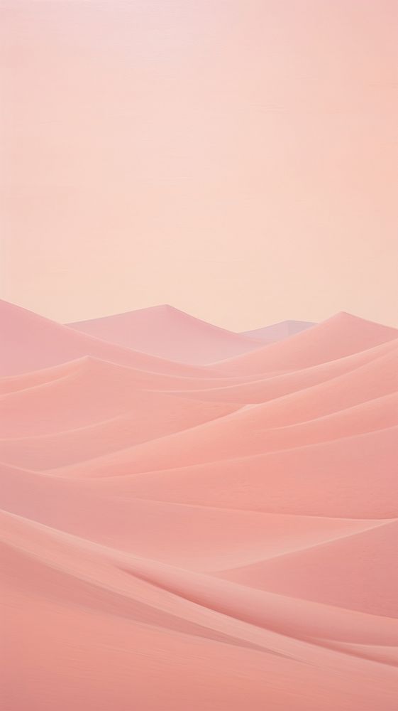Pink sand dunes aesthetic nature desert sky.
