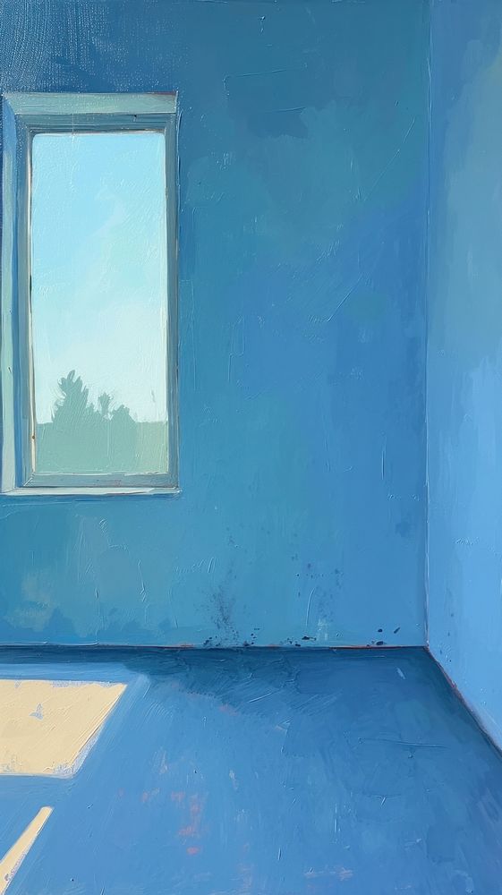 Window painting floor architecture.