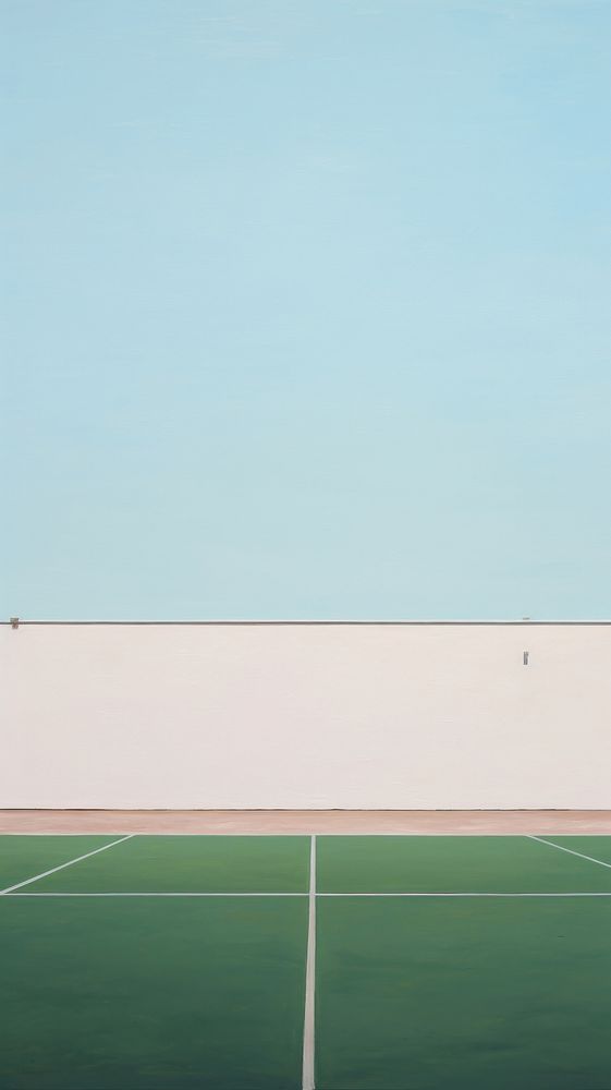 Tennis court sports architecture outdoors.