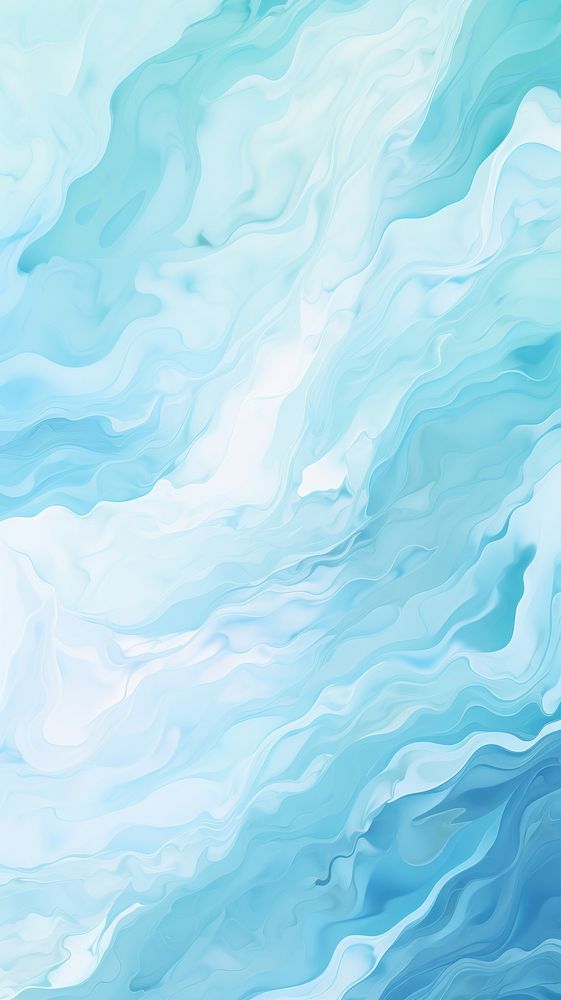 White blue painting of paint wallpaper turquoise abstract pattern. AI generated Image by rawpixel.