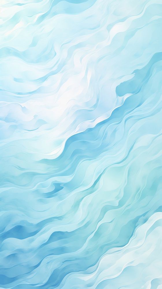 White blue painting of paint wallpaper turquoise abstract outdoors. 