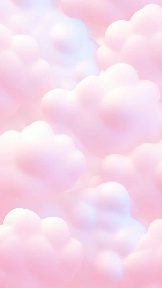 Cute puffy 3d cloud wallpaper backgrounds nature sky.
