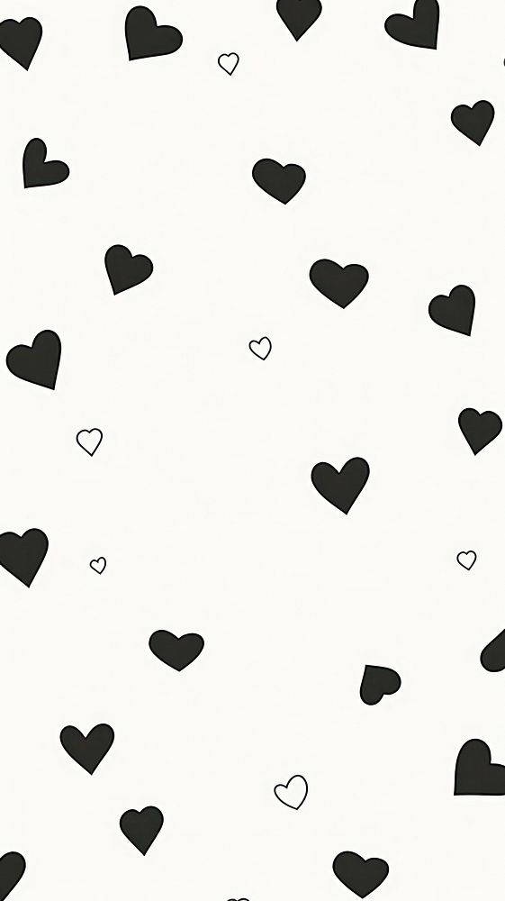  Heart backgrounds white paper. AI generated Image by rawpixel.