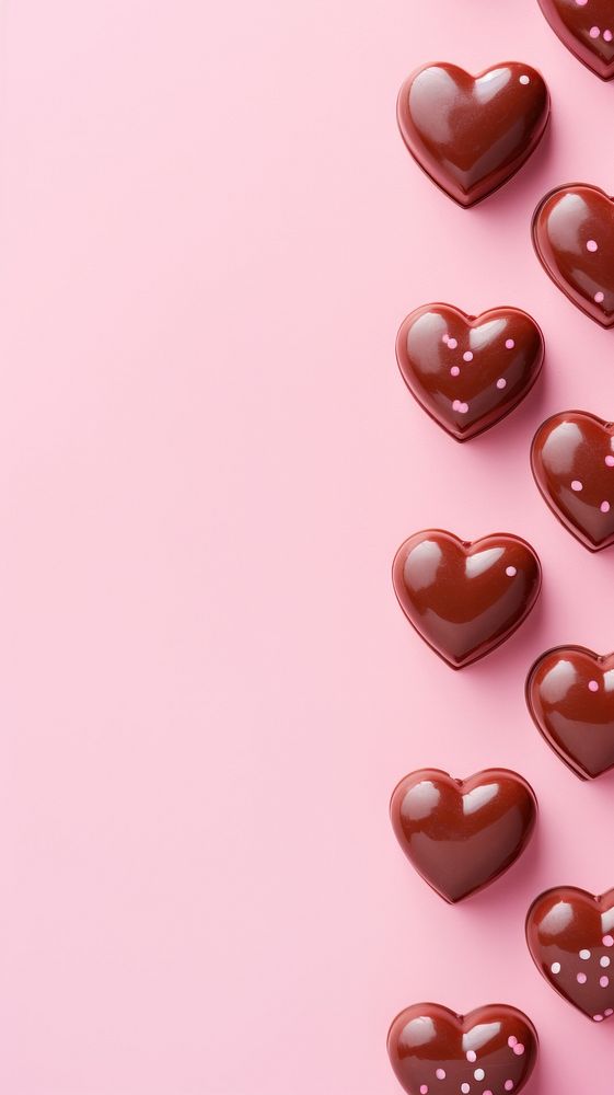  Valentine chocolate food confectionery backgrounds. AI generated Image by rawpixel.