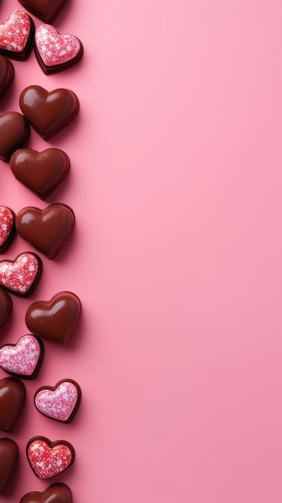  Valentine chocolate confectionery decoration confiture. AI generated Image by rawpixel.