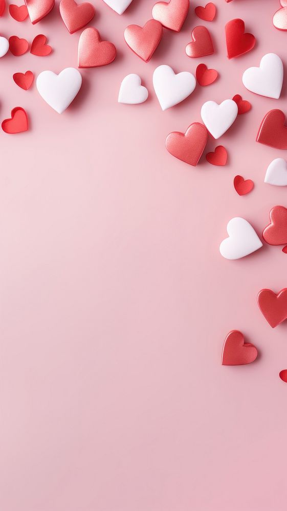  Valentine assets petal backgrounds celebration. AI generated Image by rawpixel.