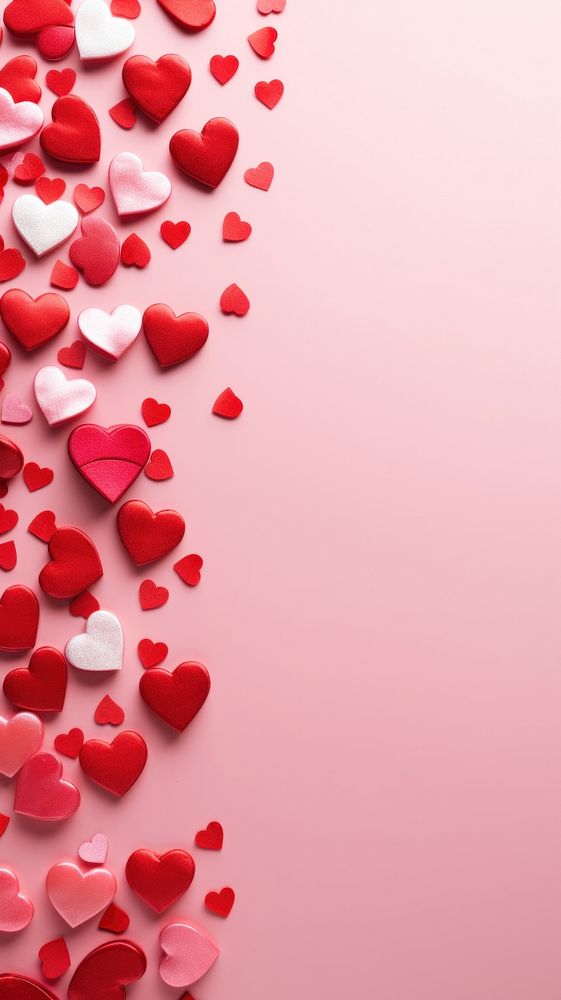  Valentine assets petal backgrounds celebration. AI generated Image by rawpixel.