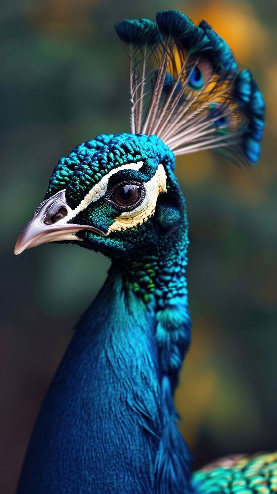 Peacock wildlife animal bird.