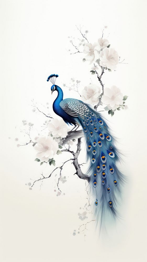 Peacock animal bird creativity.