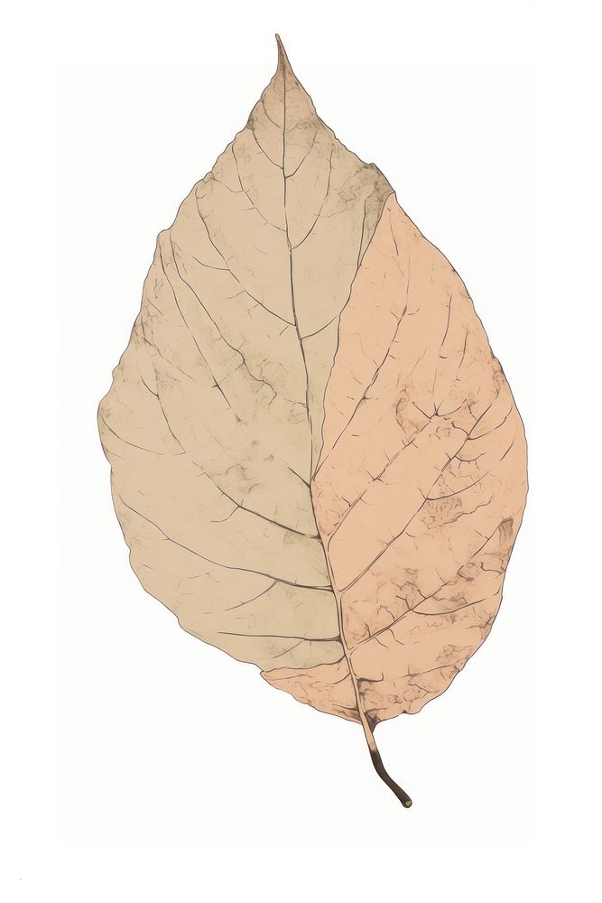 Illustration the 1970s of leaf plant sweatshirt fragility.