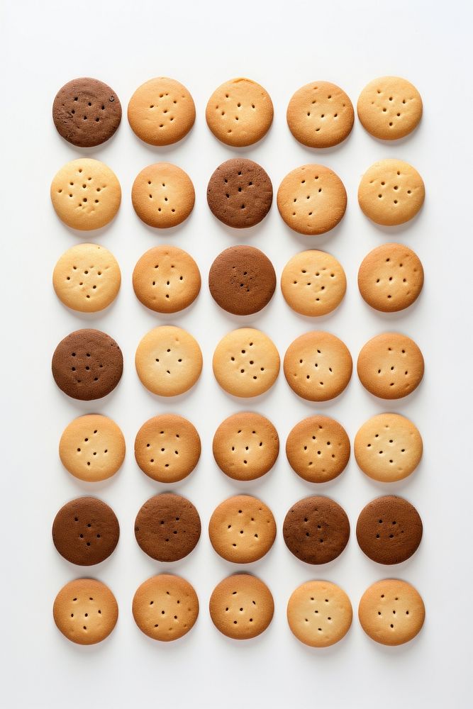 Cookies arrangement backgrounds food confectionery.