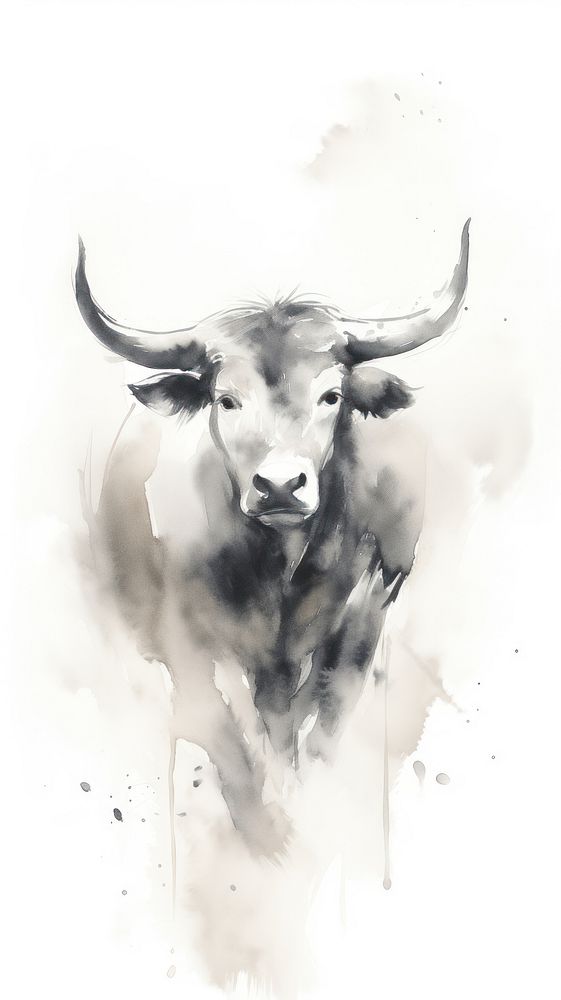 Livestock wildlife painting animal.