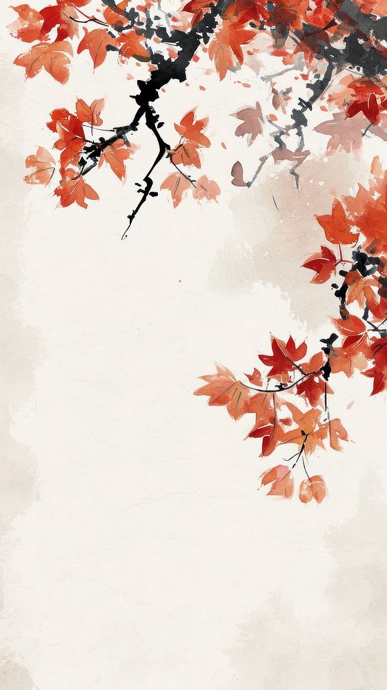 Backgrounds autumn plant maple.