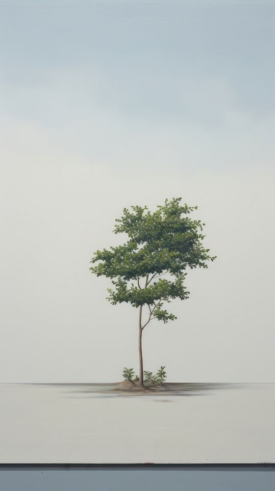 Minimal copy space nature outdoors plant tree.