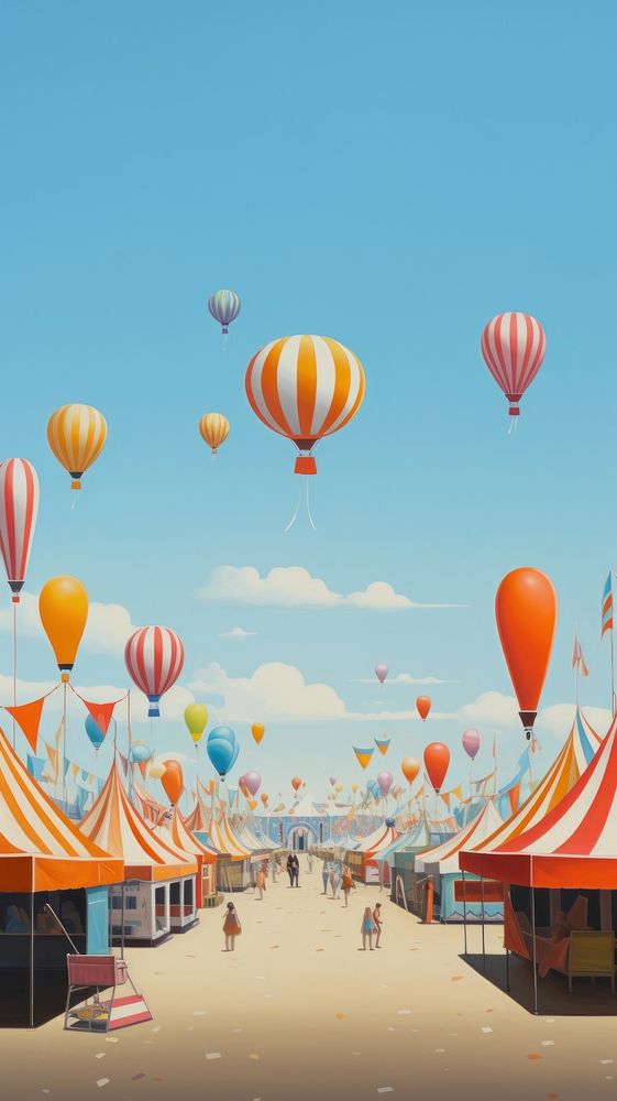 Minimal easter carnival aircraft outdoors balloon.