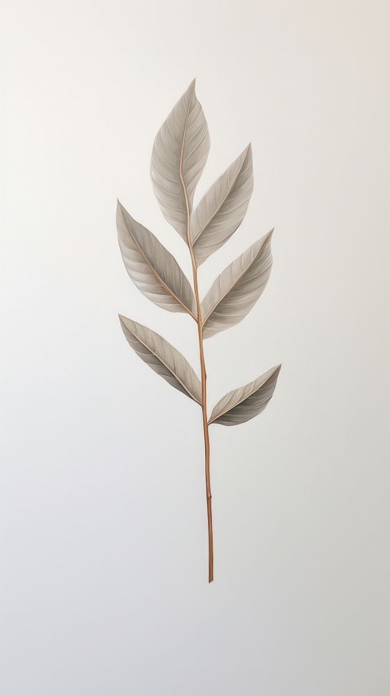 Minimal space leaf plant tree creativity.