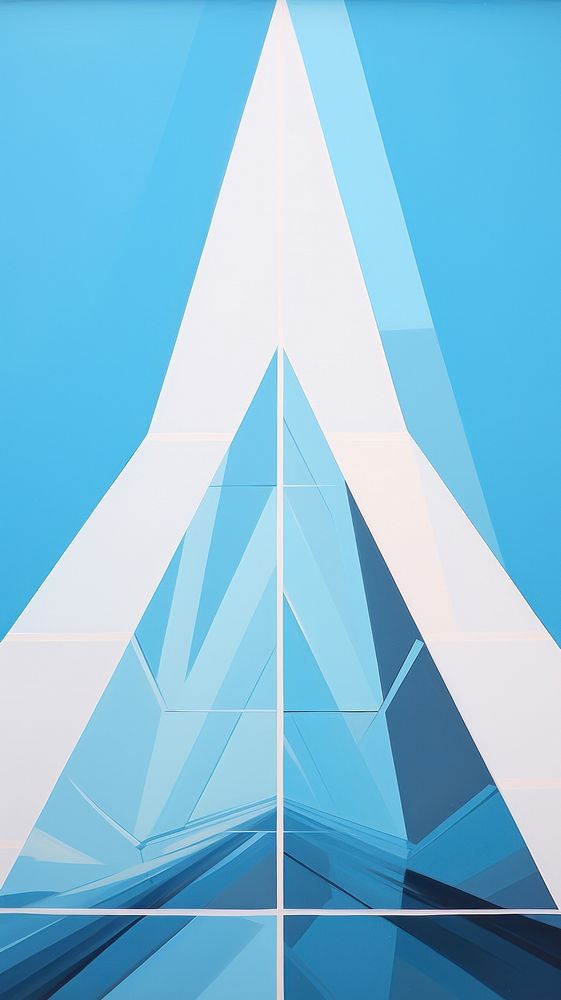 Minimal space mountain winter art architecture backgrounds.