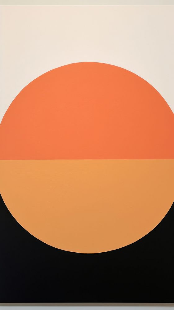 Minimal space sun painting art backgrounds.