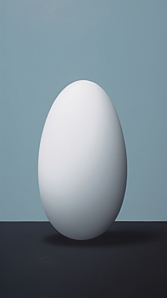 Minimal style easter egg simplicity darkness lighting.