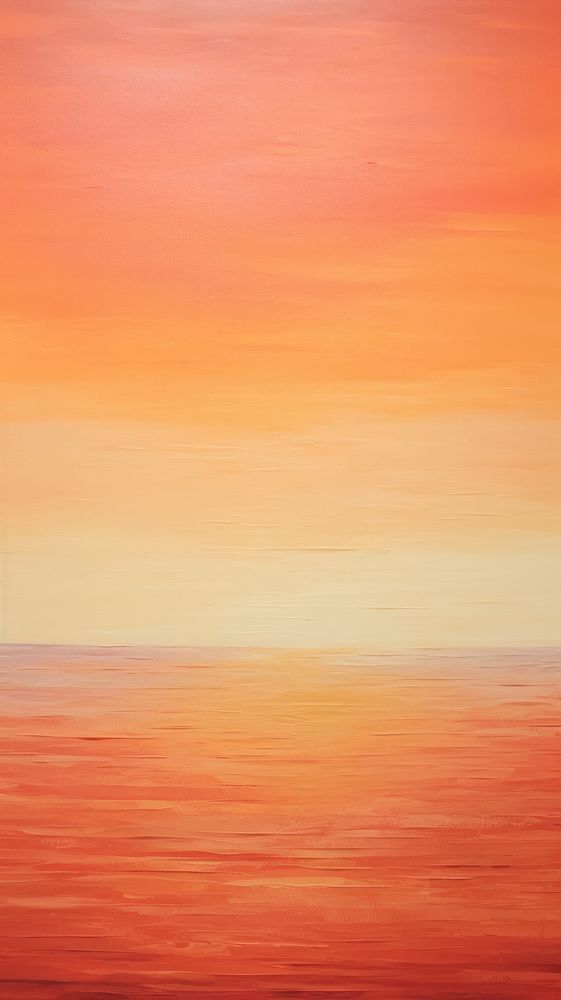 Minimal sunset painting outdoors horizon.