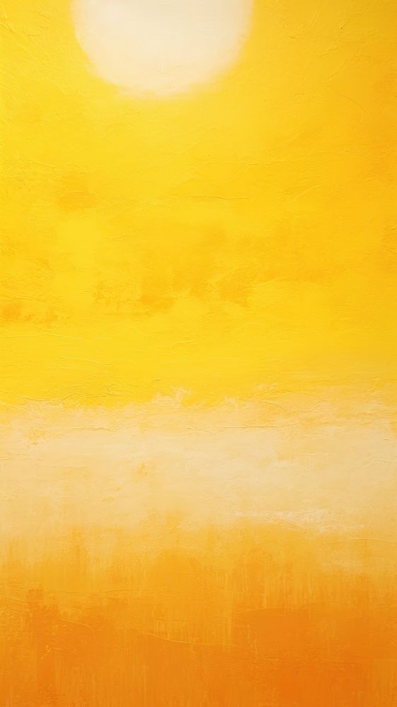 Minimal sunshine painting yellow tranquility.
