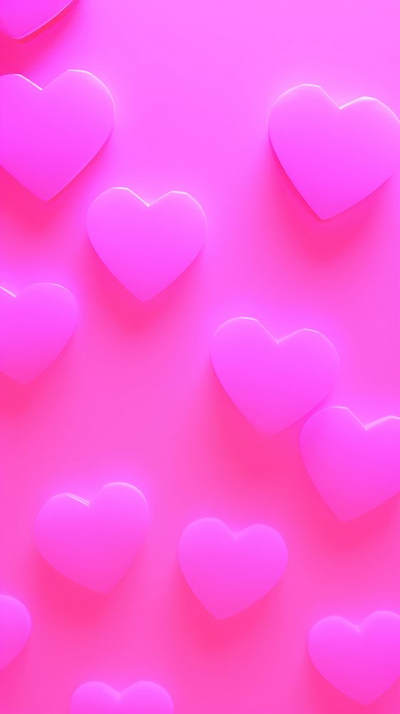  Mini hearts wallapaper backgrounds purple abstract. AI generated Image by rawpixel.