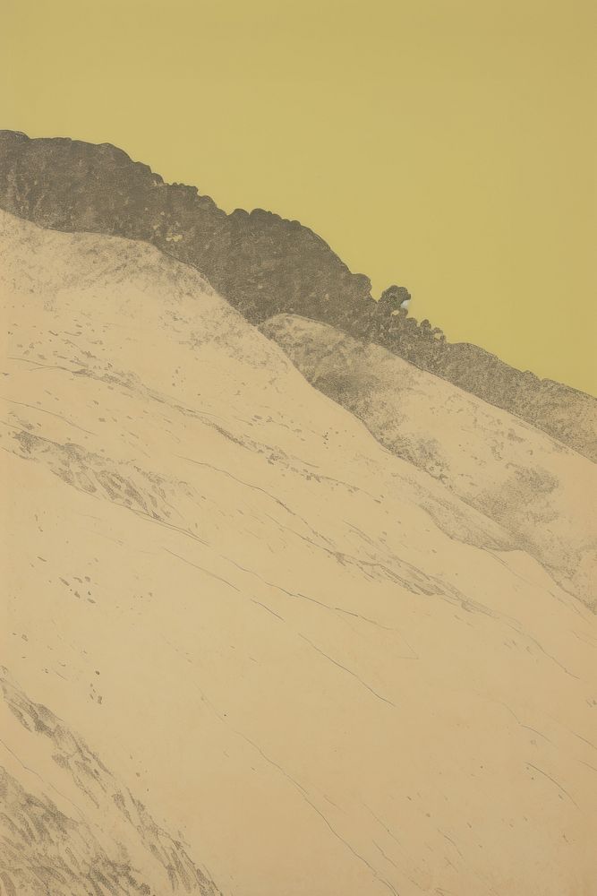 Sand dune backdrop mountain outdoors nature.