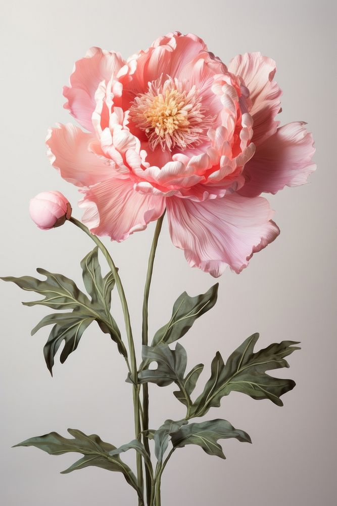 Peony flower blossom plant rose.