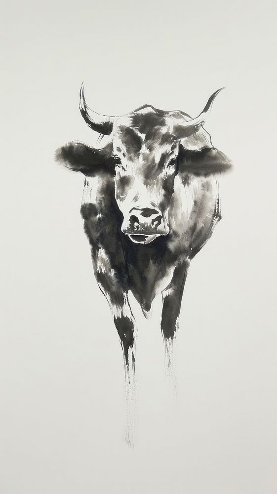 Cow cow livestock buffalo.