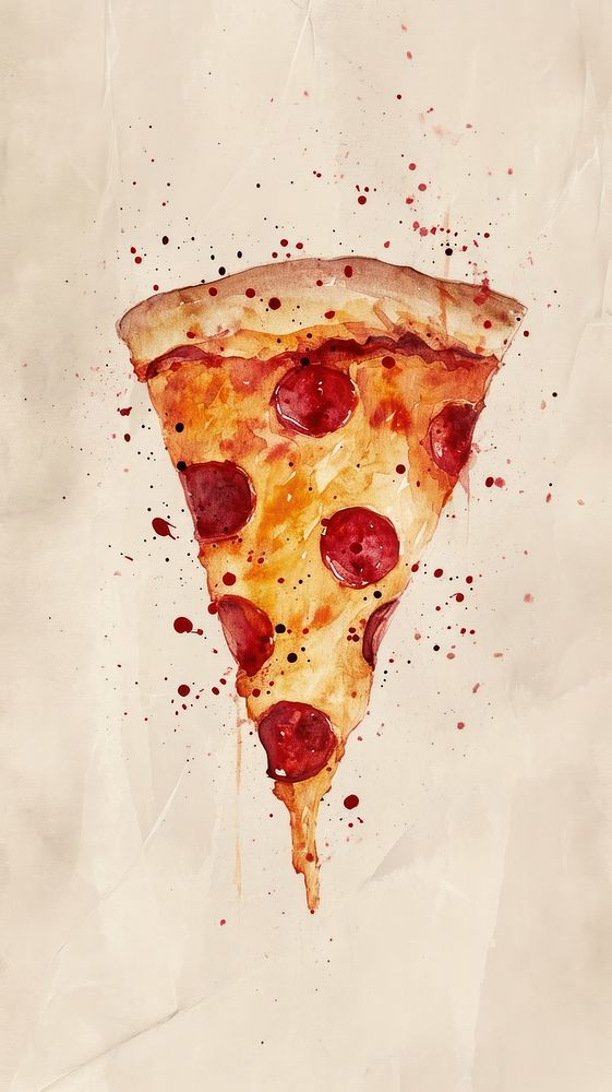 Pizza pizza paper food.