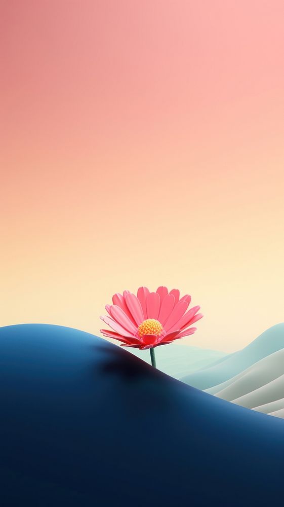  Flower outdoors nature petal. AI generated Image by rawpixel.