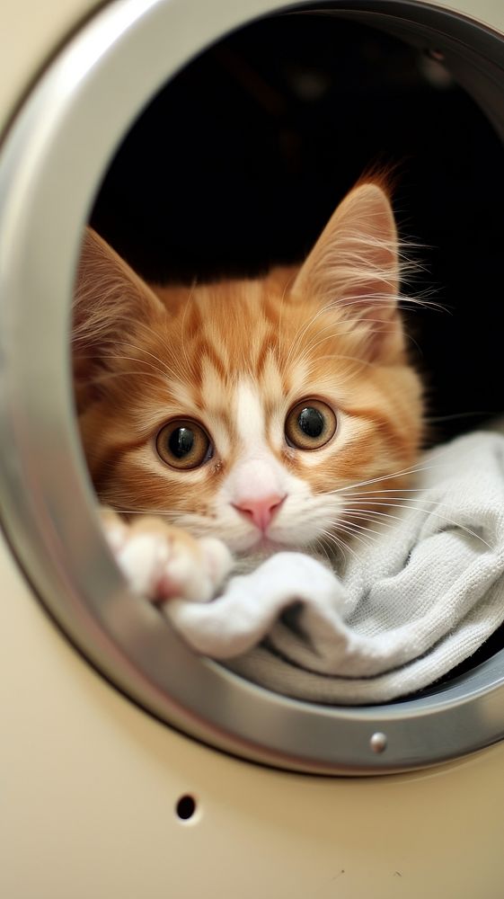  Laundry washing mammal animal. AI generated Image by rawpixel.