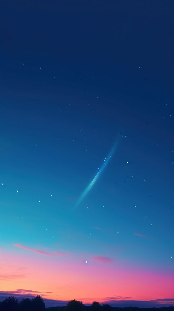  Comet space sky astronomy. AI generated Image by rawpixel.