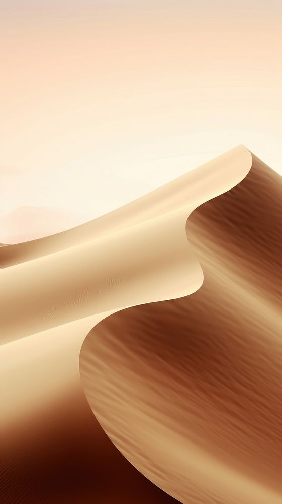  Desert nature dune sand. AI generated Image by rawpixel.