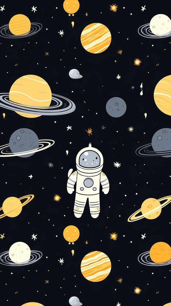  Space astronomy astronaut universe. AI generated Image by rawpixel.