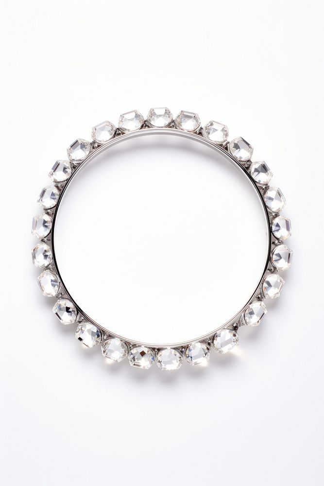 Design crystal circle gemstone jewelry diamond.
