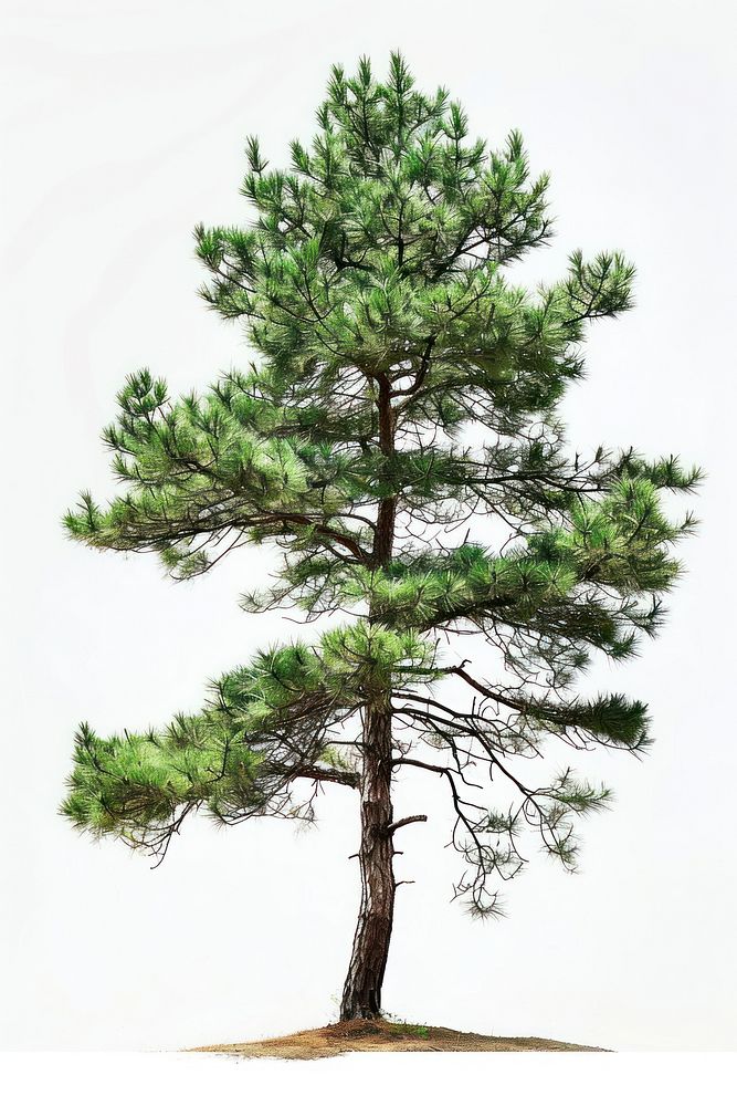 A pine plant tree fir. AI generated Image by rawpixel.