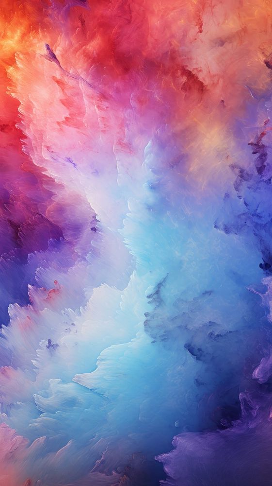  Galaxy splash abstract painting outdoors. AI generated Image by rawpixel.