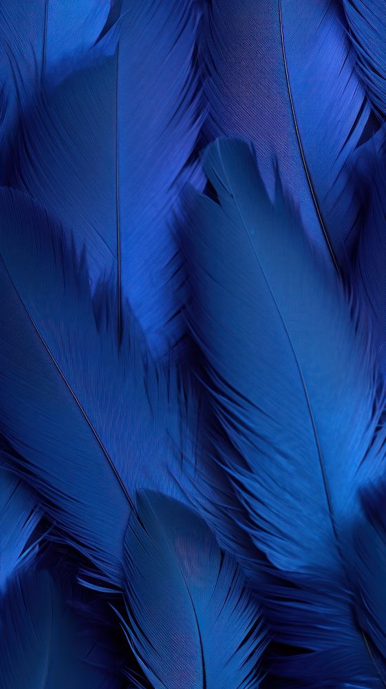  Abstract blue feathers background backgrounds lightweight fragility. AI generated Image by rawpixel.