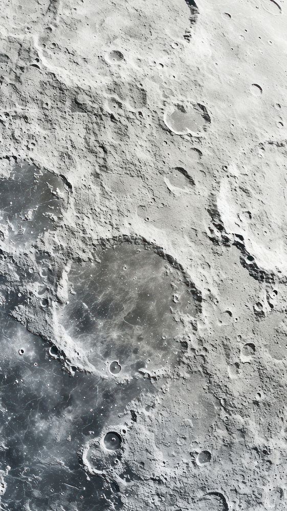 Aerial top down view of moon surface astronomy outdoors nature.