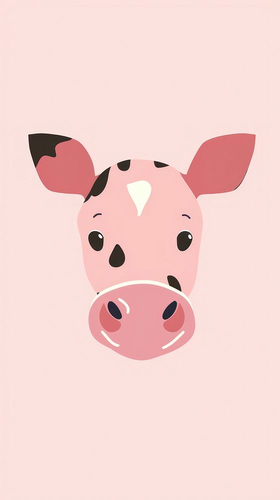 Cute beef illustration animal mammal pig.