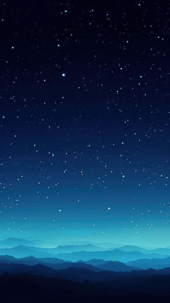  Minimal shooting star midnight backgrounds nature sky. AI generated Image by rawpixel.
