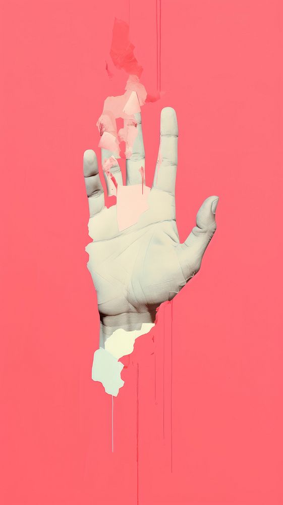 Minimal simple hand art finger | Premium Photo Illustration - rawpixel