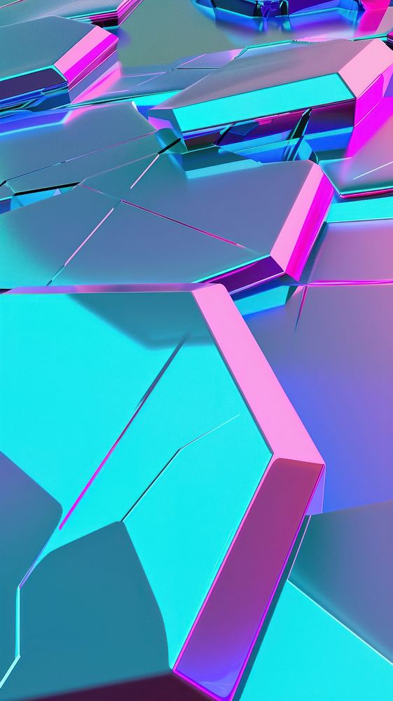 Octagon wallpaper backgrounds graphics purple. | Premium Photo