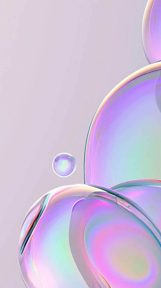 Leak backgrounds bubble shape.