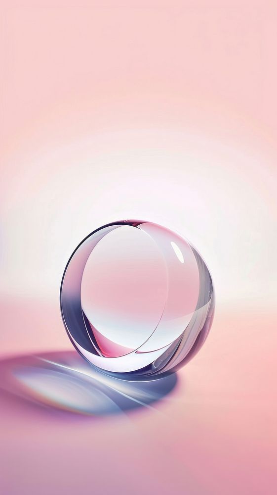 Lens design wallpaper jewelry shape glass.